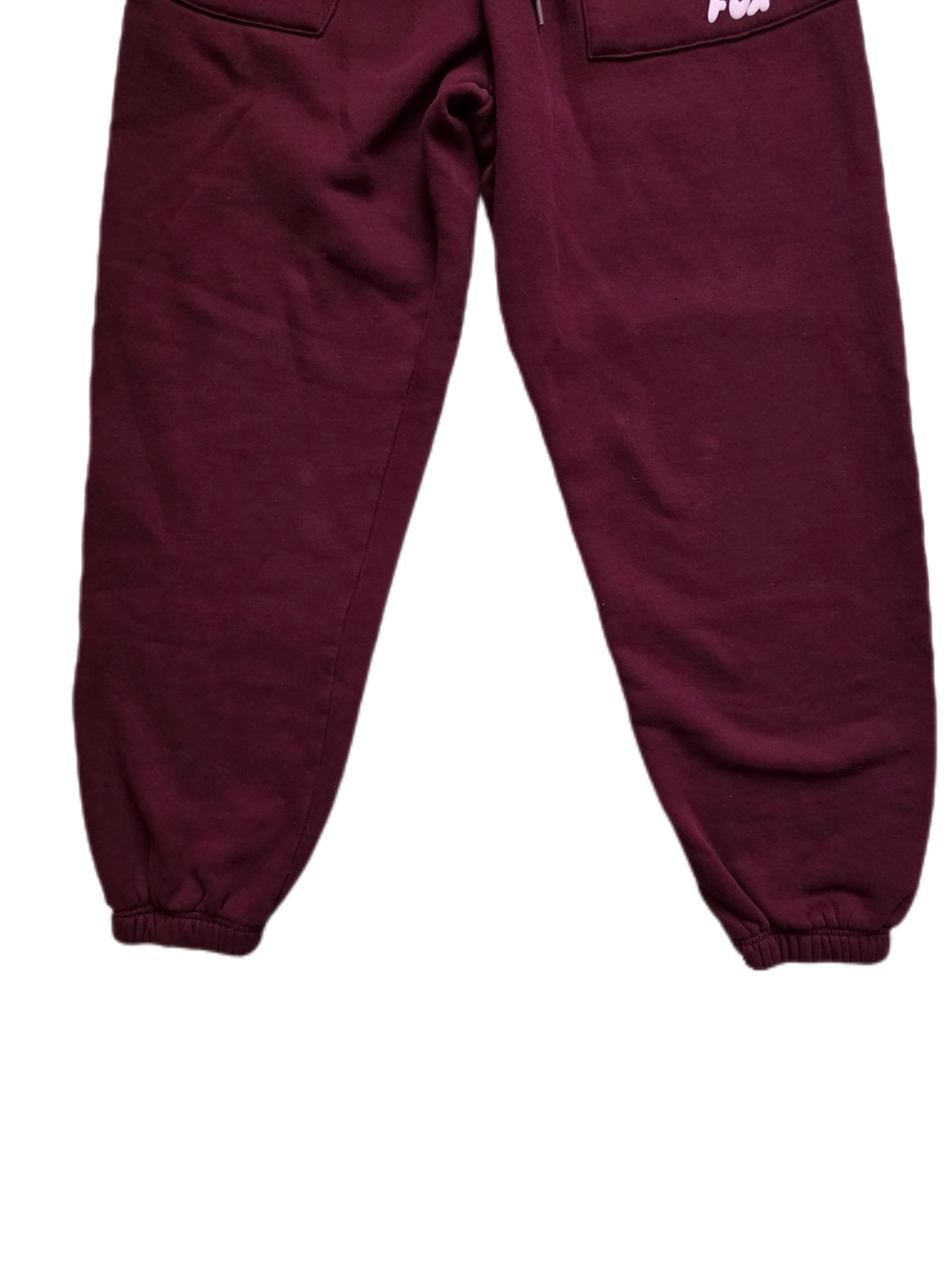 White Fox Boutique Burgundy Sweatpants Size Medium - Picture 5 of 12